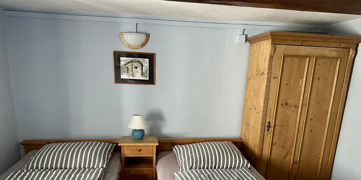 Útulné apartmány, izby či domček v Kryštofovom Údolí: možnosť raňajok aj polpenzie