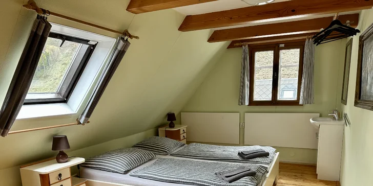 Útulné apartmány, izby či domček v Kryštofovom Údolí: možnosť raňajok aj polpenzie