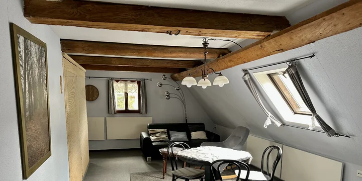 Útulné apartmány, izby či domček v Kryštofovom Údolí: možnosť raňajok aj polpenzie