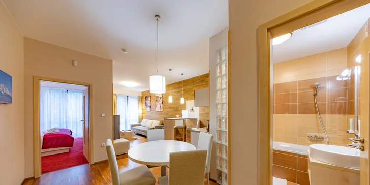 Štýlové apartmány na Štrbskom Plese: privátny wellness aj nový detský kútik