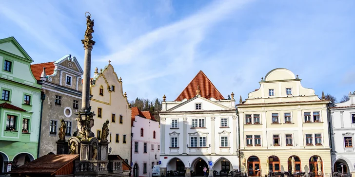 Čaro Českého Krumlova: pobyt v zrekonštruovanom hoteli s raňajkami