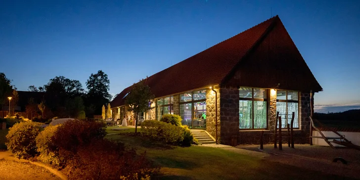 Pohoda na Vysočine pre pár aj rodinu: raňajky, vonkajší bazén a výlety