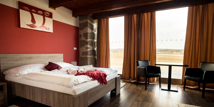 Pohoda na Vysočine pre pár aj rodinu: raňajky, vonkajší bazén a výlety