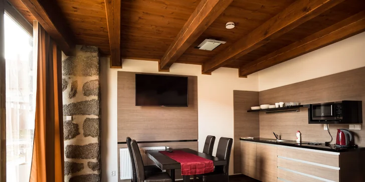 Pohoda na Vysočine pre pár aj rodinu: raňajky, vonkajší bazén a výlety