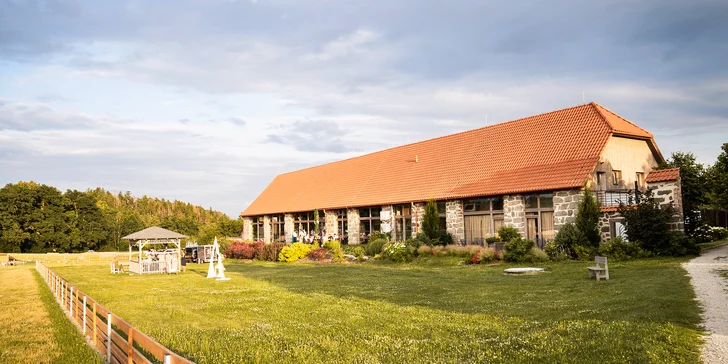 Pohoda na Vysočine pre pár aj rodinu: raňajky, vonkajší bazén a výlety