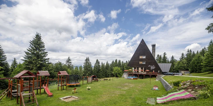 Dovolenka v Krkonošiach neďaleko Špindlu so stravou, bazénom aj zázemím pre deti