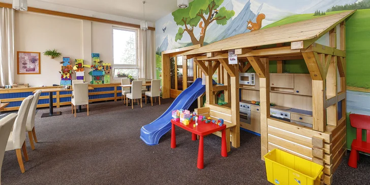 Dovolenka v Krkonošiach neďaleko Špindlu so stravou, bazénom aj zázemím pre deti