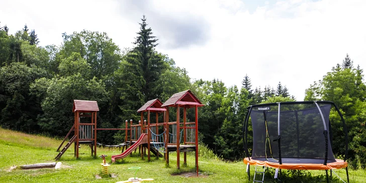 Dovolenka v Krkonošiach neďaleko Špindlu so stravou, bazénom aj zázemím pre deti