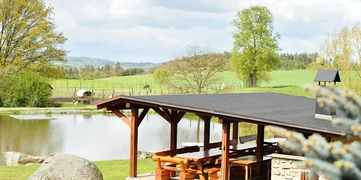 Pobyt v stredných Čechách: možnosť stravy, rybárčenie aj minizoo