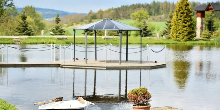 Pobyt v stredných Čechách: možnosť stravy, rybárčenie aj minizoo