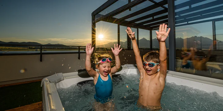 Pokoj a Tatry ako na dlani: pobyt v apartmáne s privátnym wellness pre 2 až 4 osoby