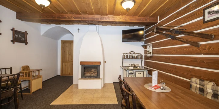 Aktívna dovolenka na chalupe v Krkonošiach: s raňajkami alebo polpenziou, pre páry aj rodiny, dieťa zdarma