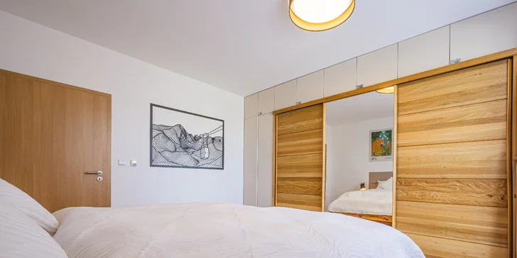 Pokoj a Tatry ako na dlani: pobyt v apartmáne s privátnym wellness pre 2 až 4 osoby
