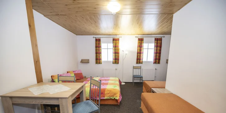 Aktívna dovolenka na chalupe v Krkonošiach: s raňajkami alebo polpenziou, pre páry aj rodiny, dieťa zdarma