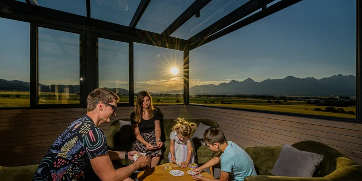 Pokoj a Tatry ako na dlani: pobyt v apartmáne s privátnym wellness pre 2 až 4 osoby