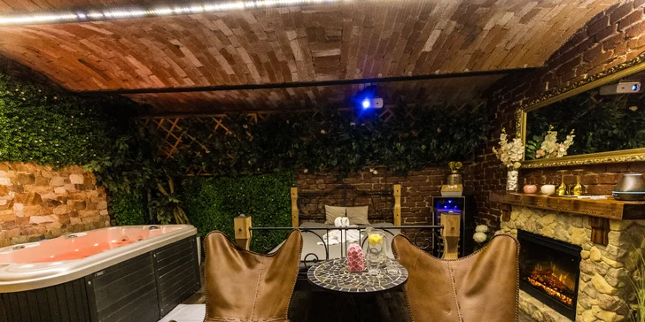 Wellness pobyt v Pardubiciach: izby alebo domček s vírivkou a saunou, soľná jaskyňa aj privátne wellness