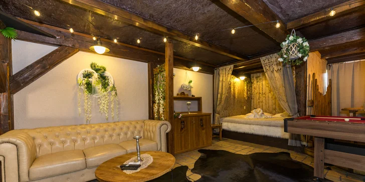 Wellness pobyt v Pardubiciach: izby alebo domček s vírivkou a saunou, soľná jaskyňa aj privátne wellness