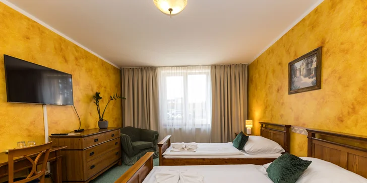 Wellness pobyt v Pardubiciach: izby alebo domček s vírivkou a saunou, soľná jaskyňa aj privátne wellness