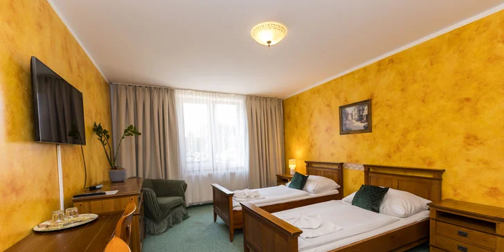 Wellness pobyt v Pardubiciach: izby alebo domček s vírivkou a saunou, soľná jaskyňa aj privátne wellness