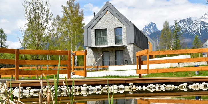 Rodinná dovolenka v moderne zariadenej chate na úpätí Vysokých Tatier