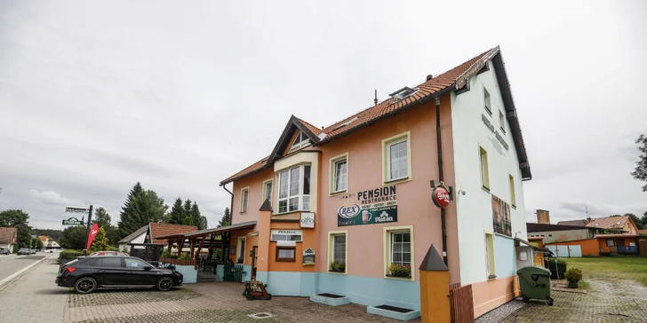 Pohoda priamo pri Lipne: izba alebo apartmán v penzióne, raňajky alebo polpenzia