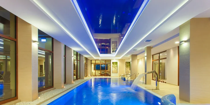 Luxusný hotel v kúpeľnom meste v poľských Jizerkách: neobmedzený wellness, jedlo, detské herne