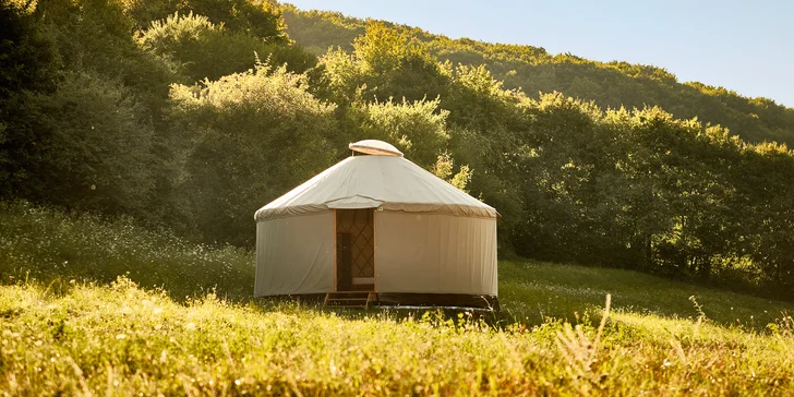 Originálne ubytovanie v mongolskej jurte pre 2 až 4 osoby