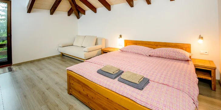 Rodinná dovolenka s polpenziou na juhu Chopku