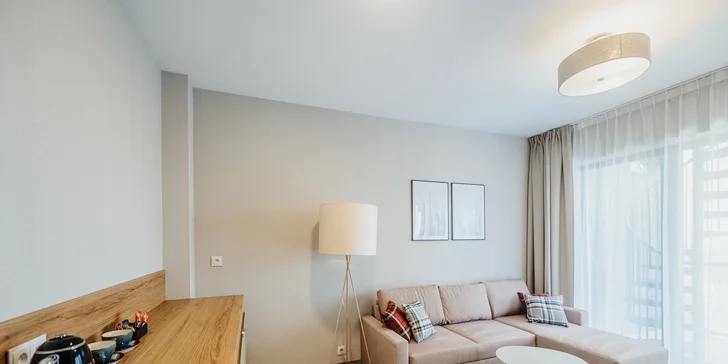 Adults only apartmány v poľskom Karpaczi: jedlo a wellness, varianta s privátnou saunou v izbe