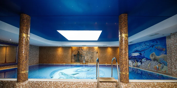 Pobyt v elegantnom hoteli blízko kolonády: raňajky, wellness aj procedúry