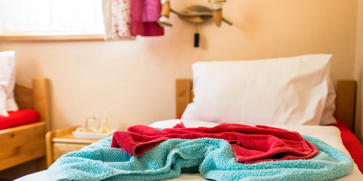 Pobyt v rodinnom penzióne v Peci pod Sněžkou s raňajkami až pre 4 osoby