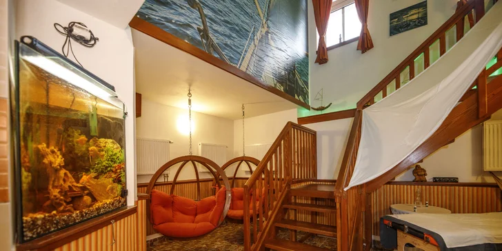 Hotel vo Vrchlabí s raňajkami a denným vstupom do privátneho wellness