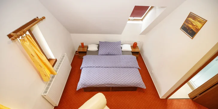 Hotel vo Vrchlabí s raňajkami a denným vstupom do privátneho wellness