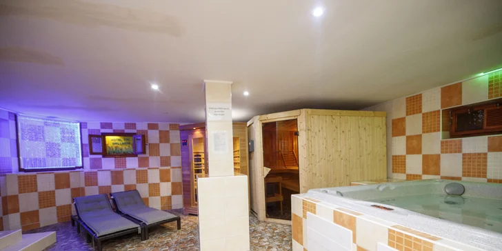 Hotel vo Vrchlabí s raňajkami a denným vstupom do privátneho wellness