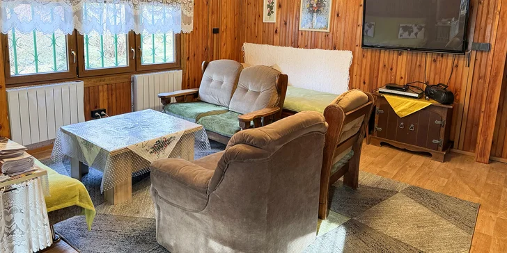 Pobyt pre rodinu aj partiu: Chata kúsok od lanovky