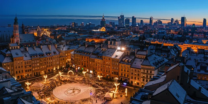 Pobyt vo Varšave: bufetové raňajky alebo polpenzia, 10 km od centra, fitness neobmedzene