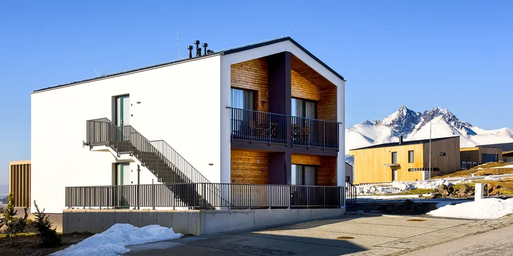 Nové apartmány v Malom Slavkove s raňajkami, wellness aj nádhernými výhľadmi na Tatry