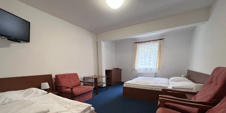 Rodinný hotel v Jizerkách: wellness, herňa aj minigolf, možnosť raňajok