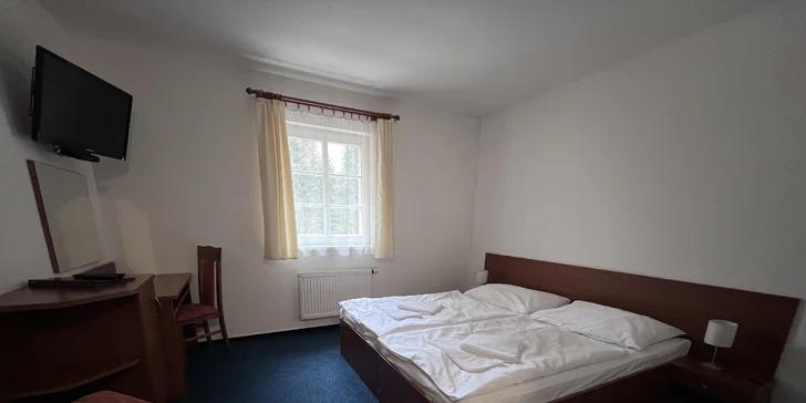 Rodinný hotel v Jizerkách: wellness, herňa aj minigolf, možnosť raňajok