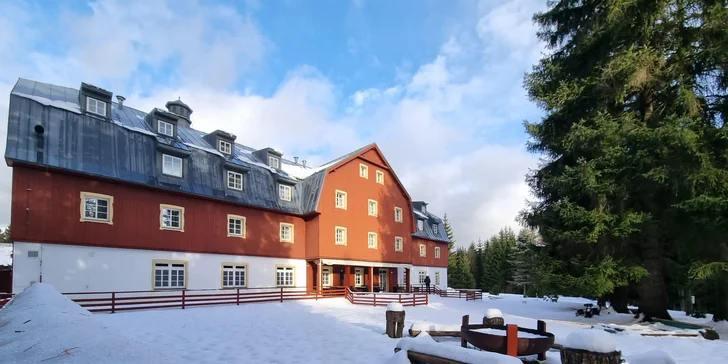 Rodinný hotel v Jizerkách: wellness, herňa aj minigolf, možnosť raňajok