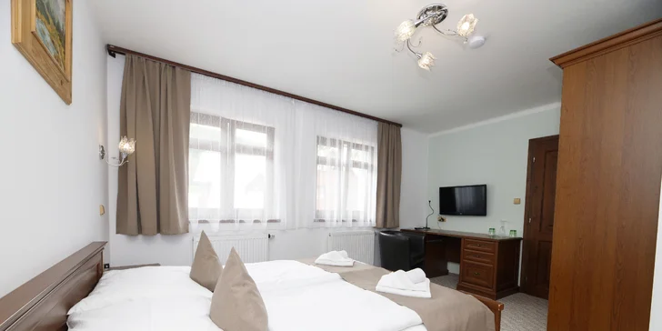 S rodinou do Špindlerovho Mlyna: raňajky alebo polpenzia, na výber aj privátne wellness či masáže