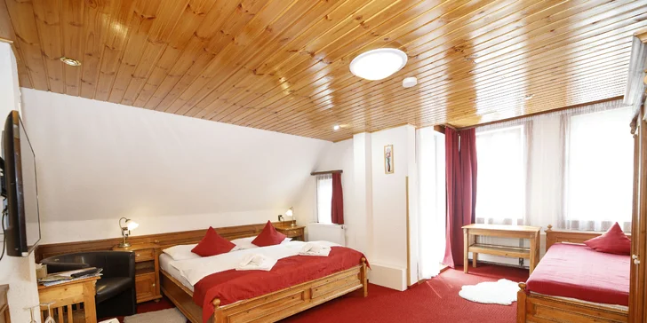 S rodinou do Špindlerovho Mlyna: raňajky alebo polpenzia, na výber aj privátne wellness či masáže