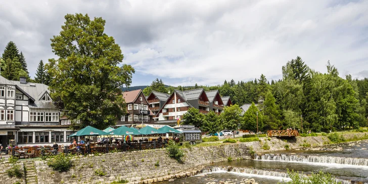 S rodinou do Špindlerovho Mlyna: raňajky alebo polpenzia, na výber aj privátne wellness či masáže