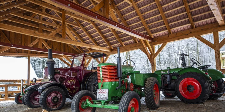 Pobyt v zrenovovanom mlyne s farmou, vlastným pivovarom a wellness