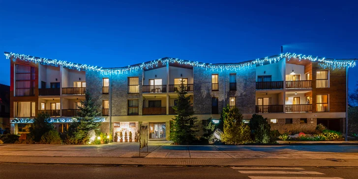 Apartmány Via Jasná v Nízkych Tatrách so stravou a wellness vhodné pre páry ale aj celú rodinu