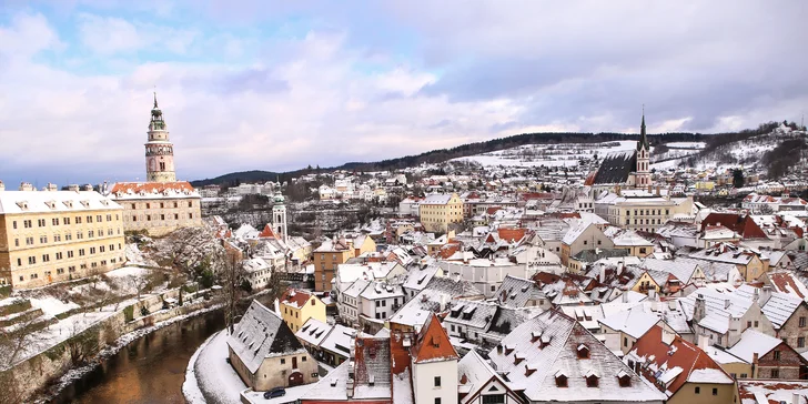 Vianočný Český Krumlov, Budejovice, zámek Hluboká