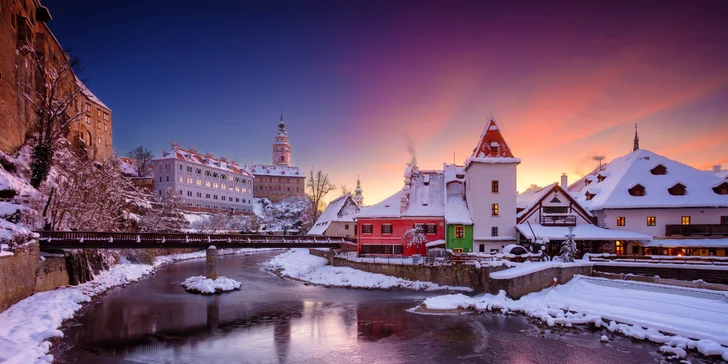 Vianočný Český Krumlov, Budejovice, zámek Hluboká