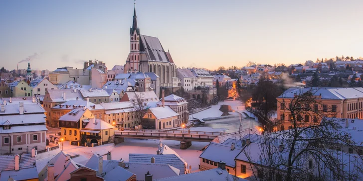 Vianočný Český Krumlov, Budejovice, zámek Hluboká