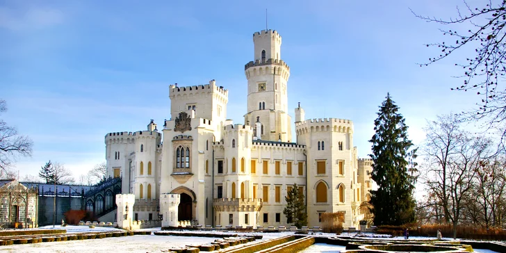 Vianočný Český Krumlov, Budejovice, zámek Hluboká
