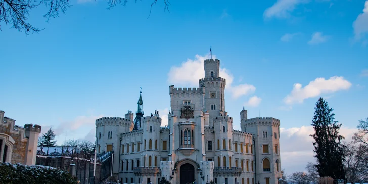 Vianočný Český Krumlov, Budejovice, zámek Hluboká